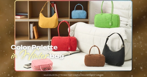 A Collection of Colorful Palette Bags for Winter