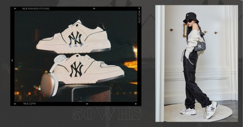 MLB Chunky Liner New York Yankees Off White – Dấu ấn không thể bỏ qua trong dòng giày bán chạy nhất của MLB