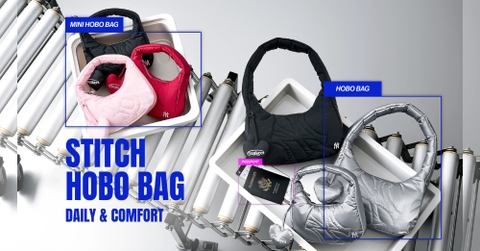 DAILY & COMFORT – STITCH HOBO BAG