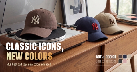 CLASSIC ICONS, NEW COLORS