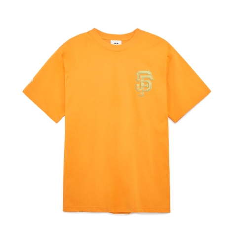 Áo Thun MLB Pop Art Graphic Overfit Short Sleeve San Francisco Giants Orange