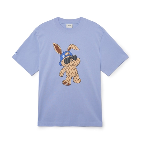 Áo Thun MLB New Year Rabbit LA Dodgers L.Purple