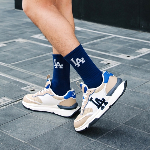 Giày MLB Korea Chunky Runner LA Dodgers Beige