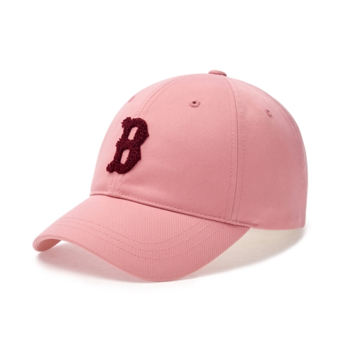 Mũ Lưỡi Trai MLB Varsity One Point Buckle Logo Wappen Unstructured Ball Cap LA Dodgers Pink