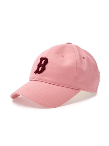 Mũ Lưỡi Trai MLB Varsity One Point Buckle Logo Wappen Unstructured Ball Cap LA Dodgers Pink