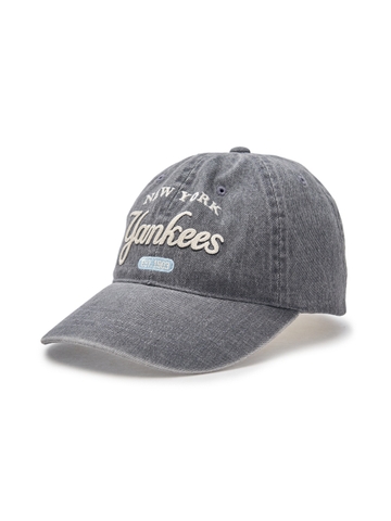 Mũ Lưỡi Trai MLB Color Denim Unstructured Ball Cap New York Yankees Grey