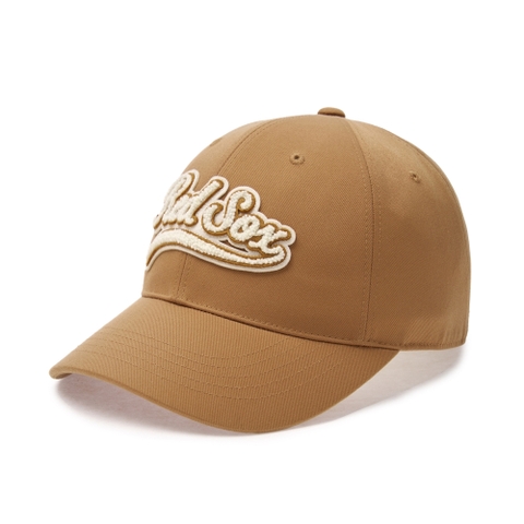 Mũ Lưỡi Trai MLB Varsity Cultivator Buckle Logo Unstructured Ball Cap Boston Red Sox Camel
