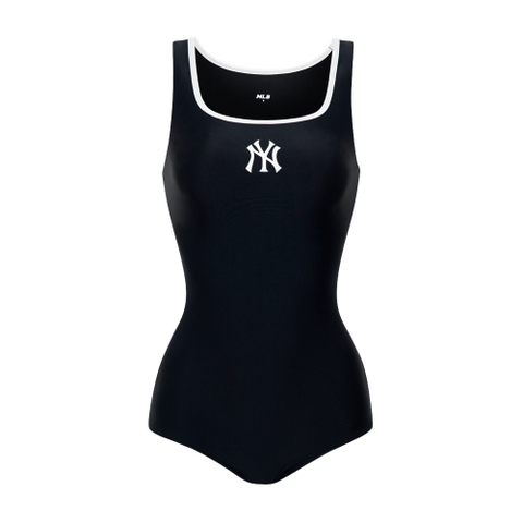 MLB Swimsuit Basic One Piece New York Yankees Black