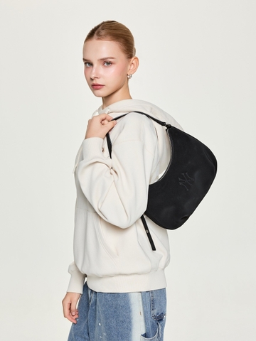 Túi MLB Basic Palette Hobo Bag New York Yankees Black [Karina PICK]