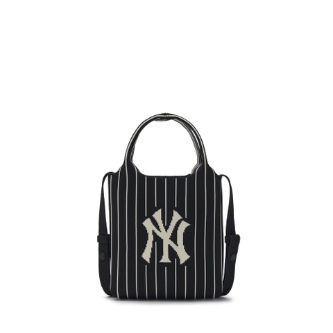 Túi MLB Korea Basic Big Logo Knit Cross Bag New York Yankees Black