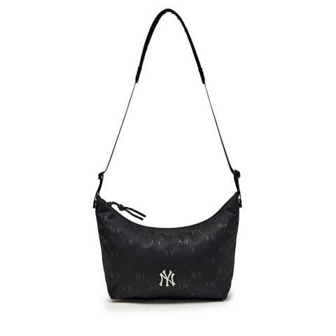Túi MLB Dia Mono Sportive Hobo Bag New York Yankees Black