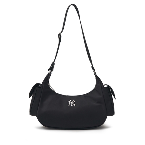 Túi MLB Korea Nylon Cargo Bag New York Yankees Black