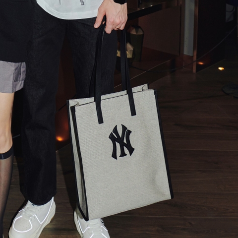 Túi MLB Basic Canvas Vertical Tote Bag New York Yankees Black