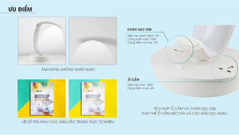 Đèn bàn bảo vệ thị lực RL-39.LED