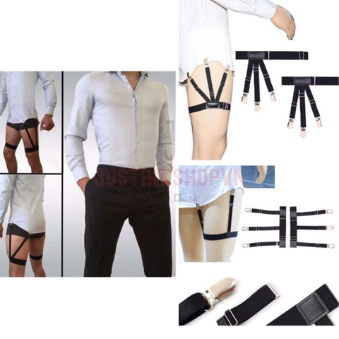 Đai Giữ Áo Sơ Mi Giúp Áo Không Bị Bung Ra Ngoài Loại Cải Tiến, Rất Hợp Với Công Sở Và Tiệc Tùng