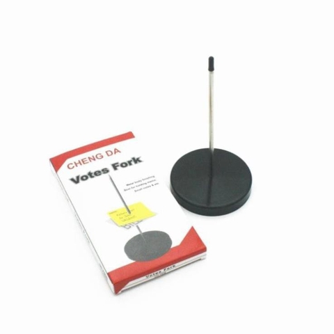 Dụng Cụ Cọc Ghim Cheng Da Cắm Giấy,Bill, Hoá Đơn, Đế Chắc Chắn