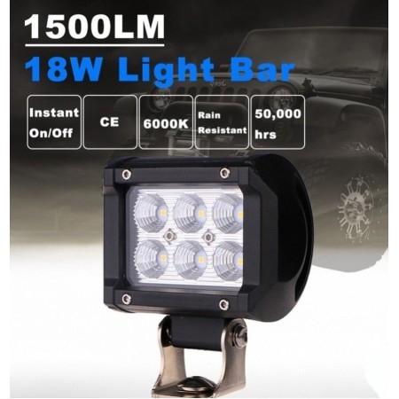 Đèn Pha 6 Bóng Led 30w Siêu Sáng Chuyên Phượt(Đèn Trợ Sáng 6 Led)