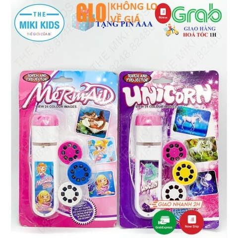 Đèn Pin Chiếu Ảnh 80 Hình Cho Bé