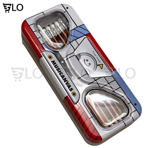 Hộp Bút Nhôm 3D 2 Ngăn Hình Độc Đáo