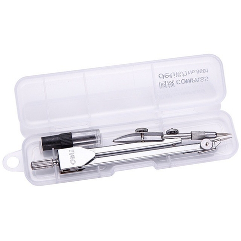 Bút Compa Deli 8601 Hợp Kim Nhôm Cao Cấp