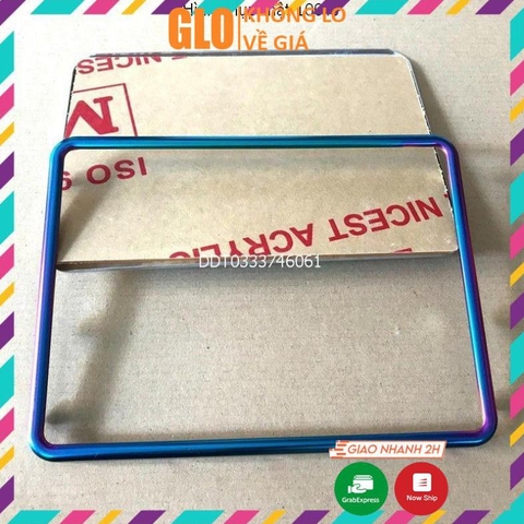Khung Biển Số Xe Titan 7 Màu Dành Cho Xe Máy Kèm Mica