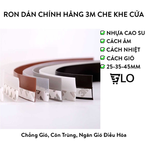 Combo Ron Dán Che Khe Cửa Xám Dài 2m Rộng 35mm