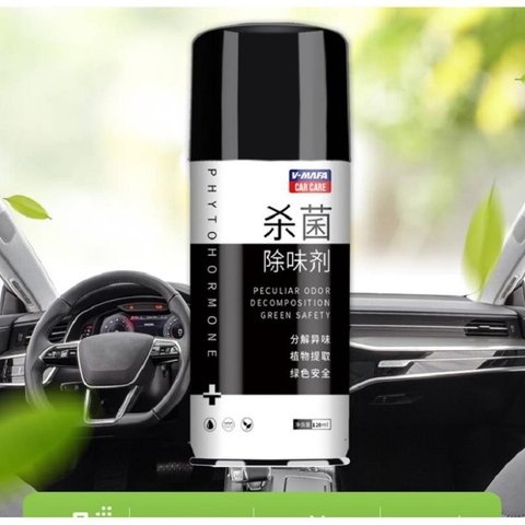Chai Xịt Khử Mùi Xe Hơi V-Mafa, Dùng Nano Bạc Triệt Tiêu Hoàn Mùi Hôi 120ml