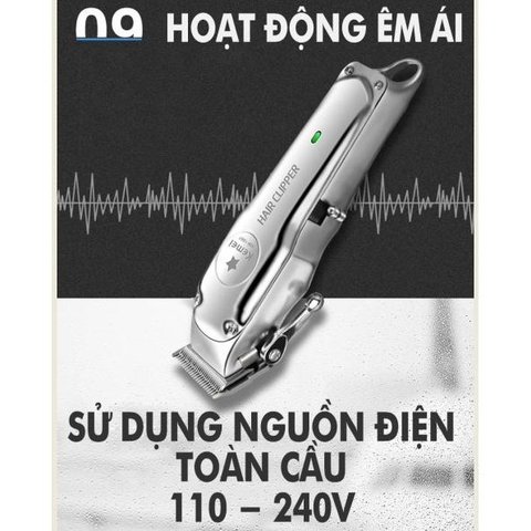 Tông Đơ Cắt Tóc Chuyên Nghiệp Kemei KM-1997/1996, Bứt Phá Mới Của Kemei Với Công Nghệ Sạc Nhanh Lên Hơn 3 Giờ Sử Dụng