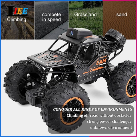 Xe Địa Hình Điều Kiển Từ Xa RC Camera HD Wifi Không Dây Leo Núi Climbing