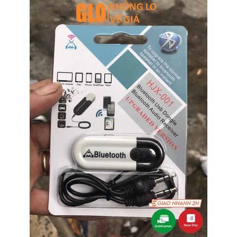 Usb Bluetooth Hjx-001/BT-163 Tạo Bluetooth Cho Loa & Amply
