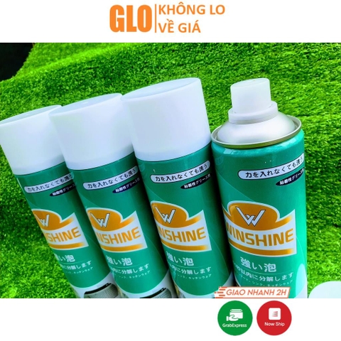 Chai Xịt WINSHINE Vệ Sinh Dụng Cụ Nhà Bếp, Tẩy Sạch Làm Mới Các Vật Dụng Bếp Hiệu Quả