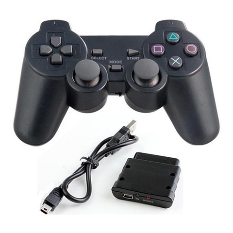 Tay Cầm Chơi Game Không Dây EW-008 Tương Thích Với PS2, PS3, Gamepad Cho PC Laptop Chơi FO4, Genshin Impact