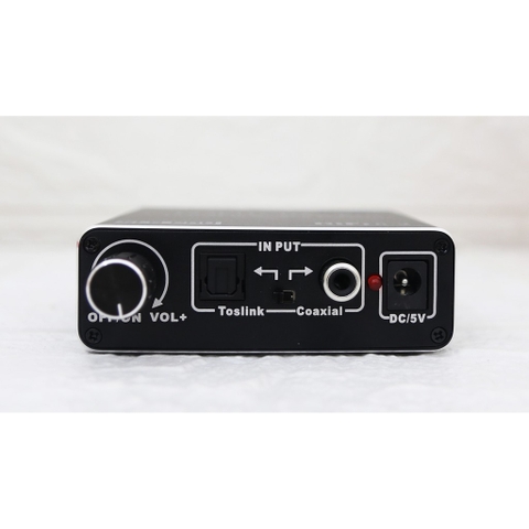 Bộ Chuyển Quang Optical Sang Audio(Digital Sang Analog) Vinagear Xl6 Pro Chính Hãng Cao Cấp, Có Nút Điều Chỉnh Âm Lượng