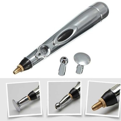 Bút Xung Huyệt, Dò Huyệt Châm Cứu Trị Liệu Xung Điện DF-618 Cao Cấp(Không Kèm Pin)