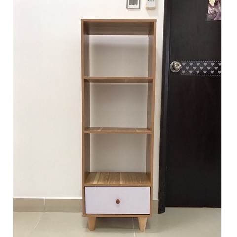 [Hỏa Tốc HCM] Kệ Sách Gỗ Đa Tầng Trang Trí Sang Trọng Phong Cách Bắc Âu