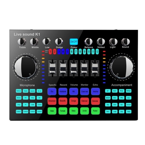 Bộ Sound Card K1 Livestream Loại Tốt