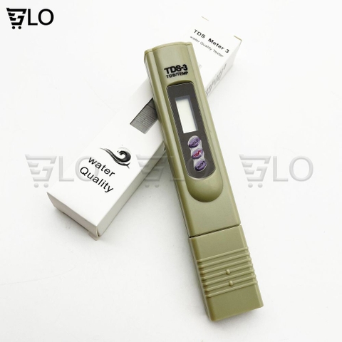 Bút Đo Thử Nước Sạch TDS-3, Đo TDS, Nhiệt Độ Hồ Cá Tép Thuỷ Sinh Hoặc Đo Dung Dịch Thuỷ Canh