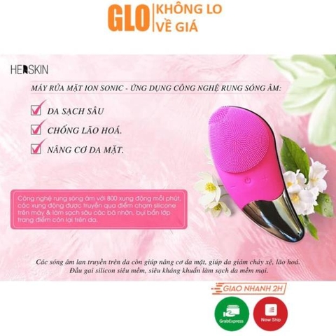 Máy Rửa Mặt Massage Nâng Cơ Mặt 3 In 1 Sonic Facial Brush Cao Cấp, Chống Nước Tuyệt Đối
