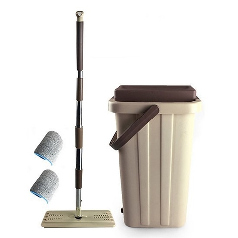 Bộ Cây Lau Nhà 2 Ngăn Tự Vắt Tiện Dụng