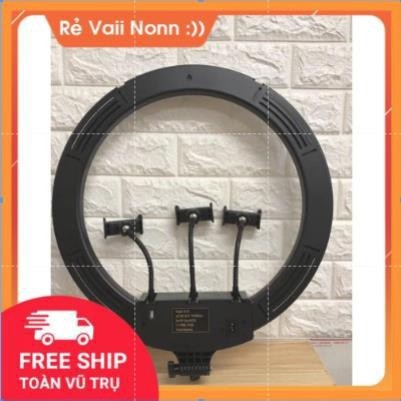 Bộ Đèn Livestream 45cm Có Remote Kèm Chân & 3 Kẹp Điện Thoại