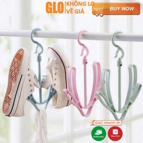 Móc Treo Phơi Giày, Dép, Tất Vớ, Mũ Nón, Quần Áo, Váy Thông Minh Tiện Lợi Bằng Nhựa