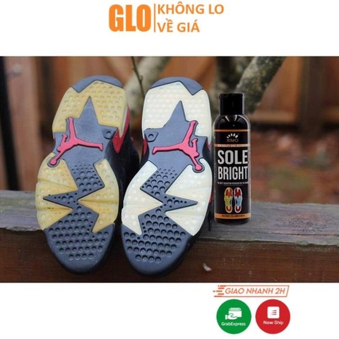 Chai Dung Dịch Tẩy Ố Vàng Đế Giày XIMO Sole Bright cho chất liệu Icy, Cao Su, Nhựa, Boost XI07