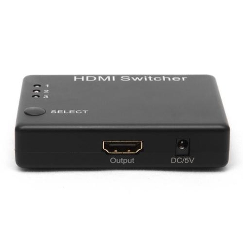 Bộ Hub Gộp 3 HDMI vào 1 HDMI có remote