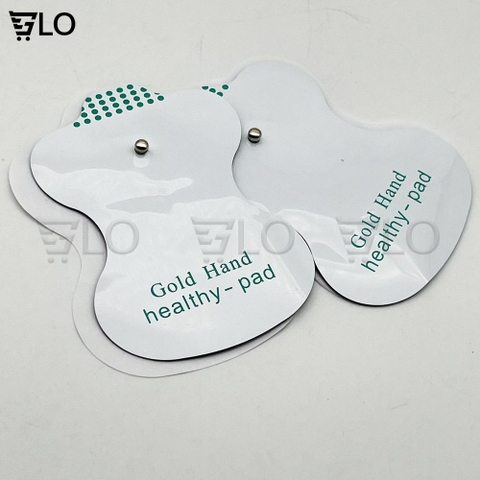Combo 10 Miếng Dán Màu Trắng Điện Cực Dùng Cho Máy Massage Trị Liệu