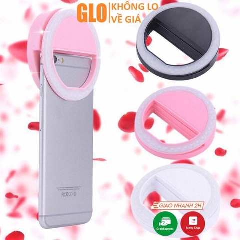 Đèn Led Chụp Hình XJ-01 Kẹp Điện Thoại Hỗ Trợ Selfie Tự Sướng Cực Sáng