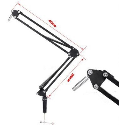 Chân Đế Kẹp Bàn Gắn Micro Kèm Màng Lọc Micro