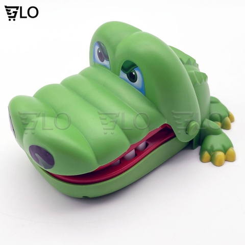 Trò Chơi Khám Răng Cá Sấu Cắn Tay Loại Lớn Có Led Và Âm Thanh
