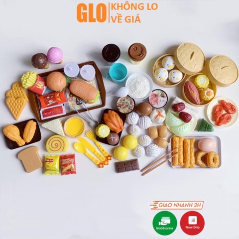 Bộ Đồ Chơi Nấu Ăn 88 Món Đầy Đủ Chi Tiết Thoả Sức Chế Biến Cho Các Đầu Bếp Tương Lai