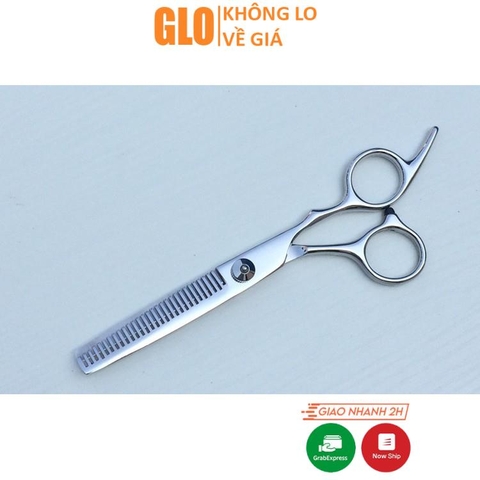 Kéo Cắt Và Tỉa Tóc 6 Inch Cao Cấp Màu Trắng