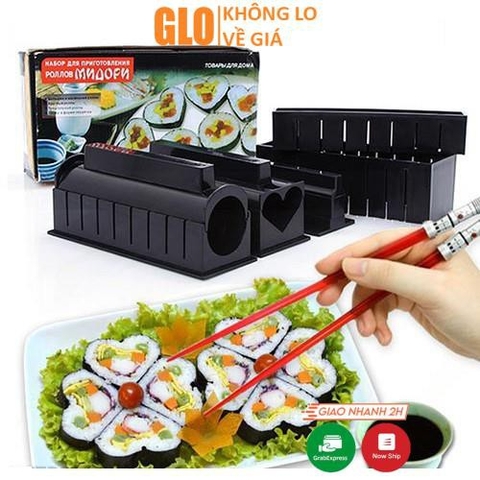 Bộ Dụng Cụ Làm Sushi Cơm Cuộn 10 Món, Dụng cụ làm bánh